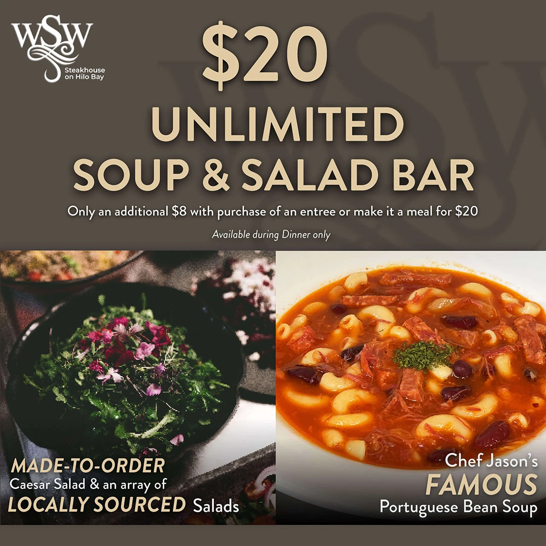 Unlimited Soup & Salad Bar